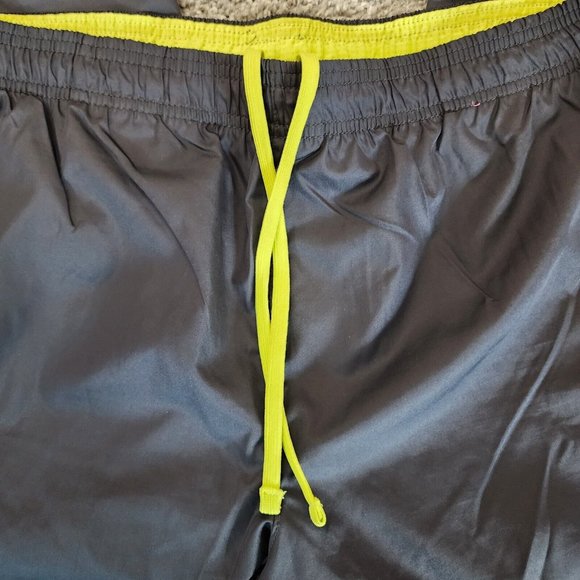 Danskin Now Pants Womens L/G 12/14 Black Elastic Waist Athletic Drawstring 35X31 - Picture 6 of 13